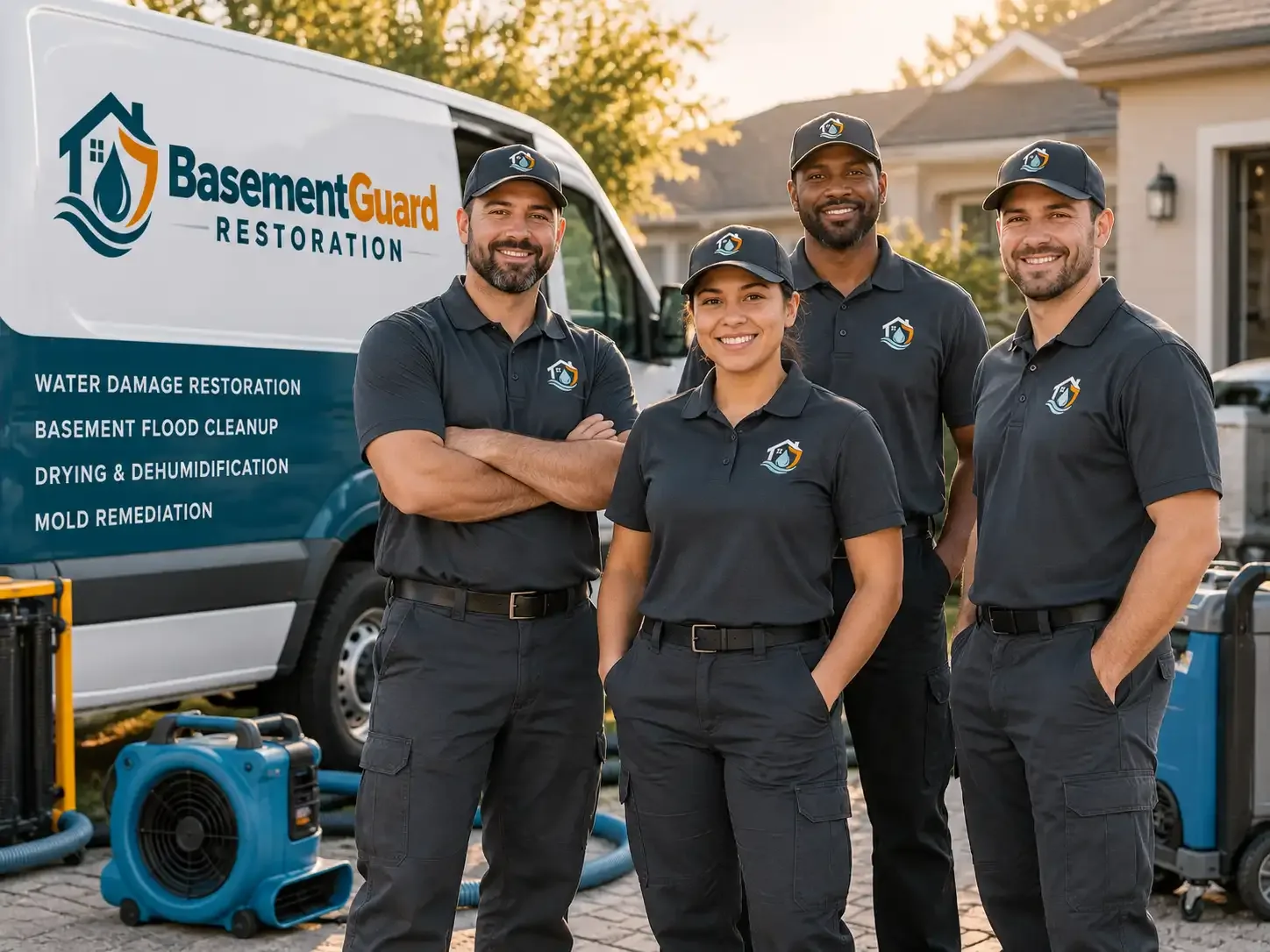 Basement Water Damage Restoration company in Effort, PA